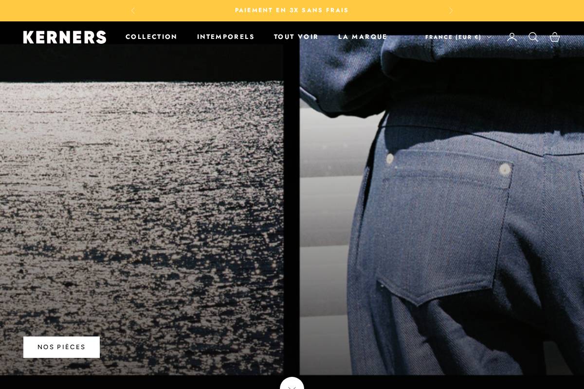 kerners.shop homepage screenshot