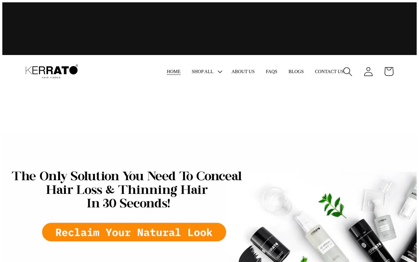 kerrato.com homepage screenshot