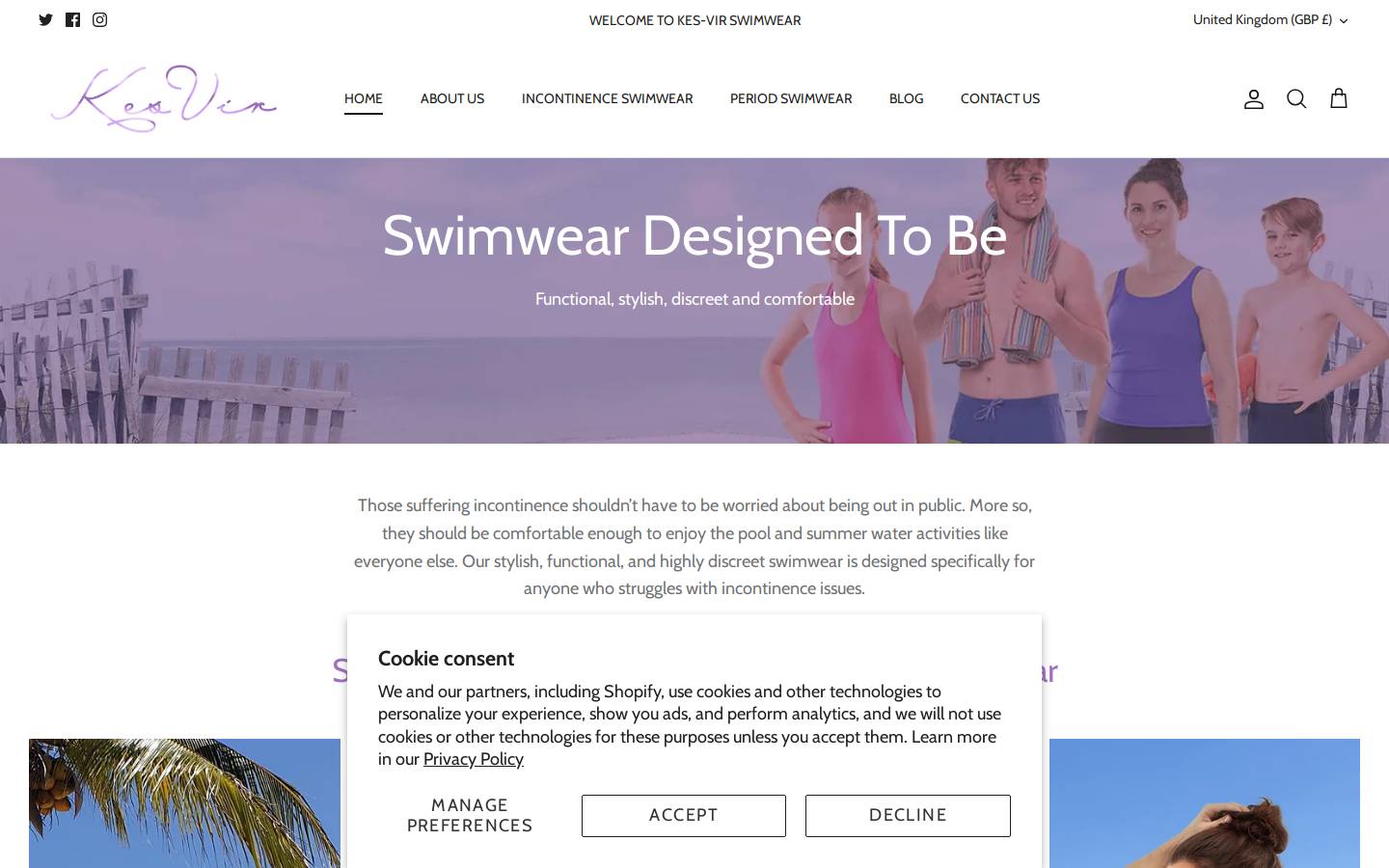 kesvir.co.uk homepage screenshot