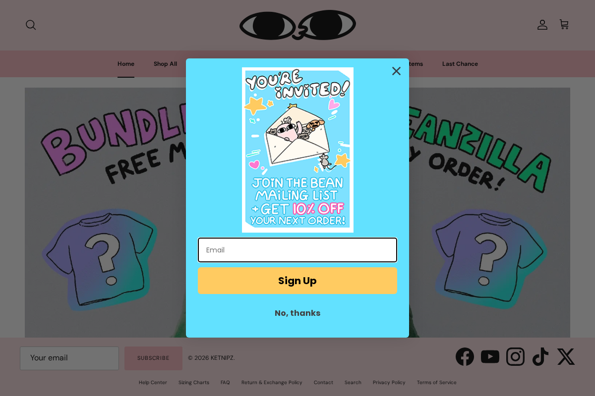 KETNIPZ homepage screenshot