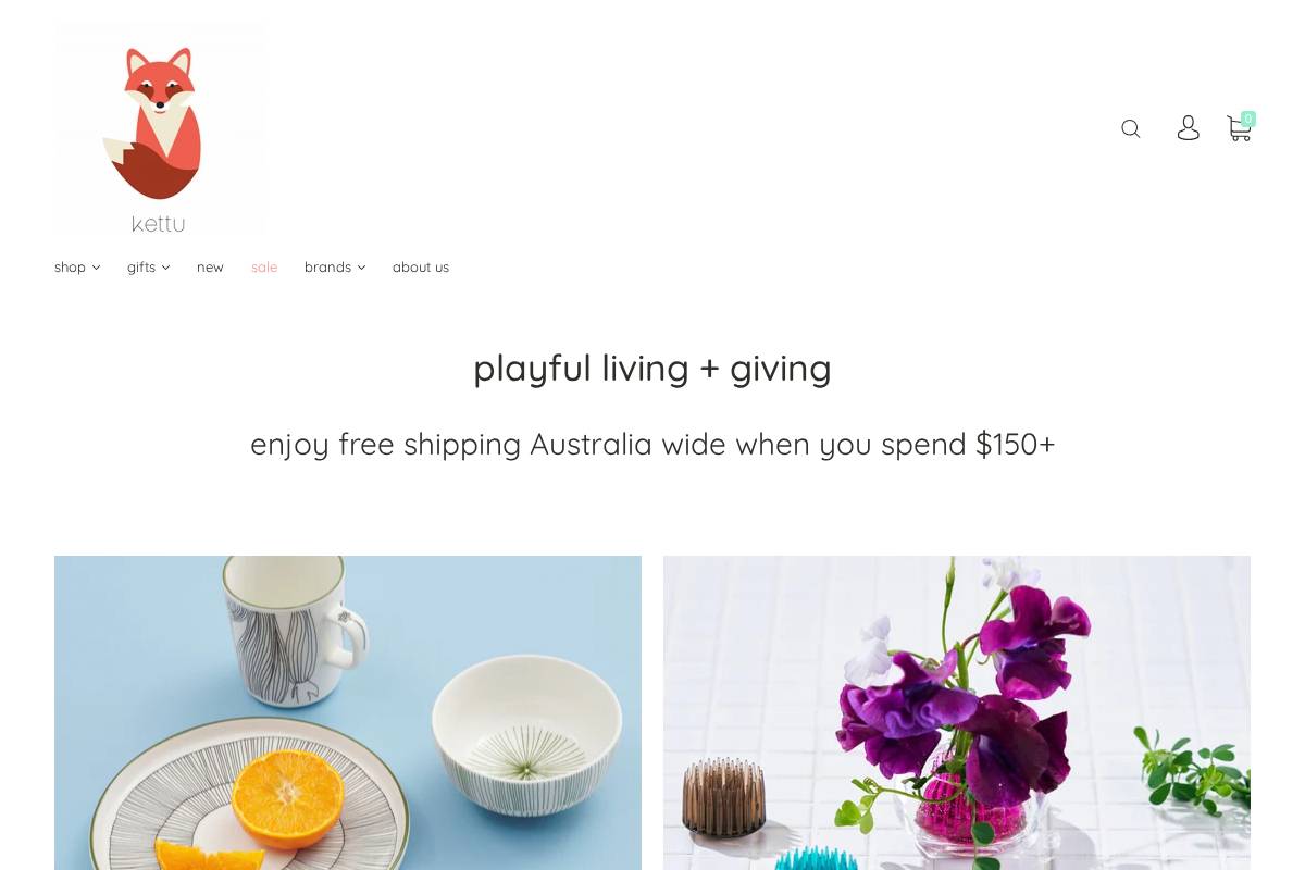 kettu.com.au homepage screenshot