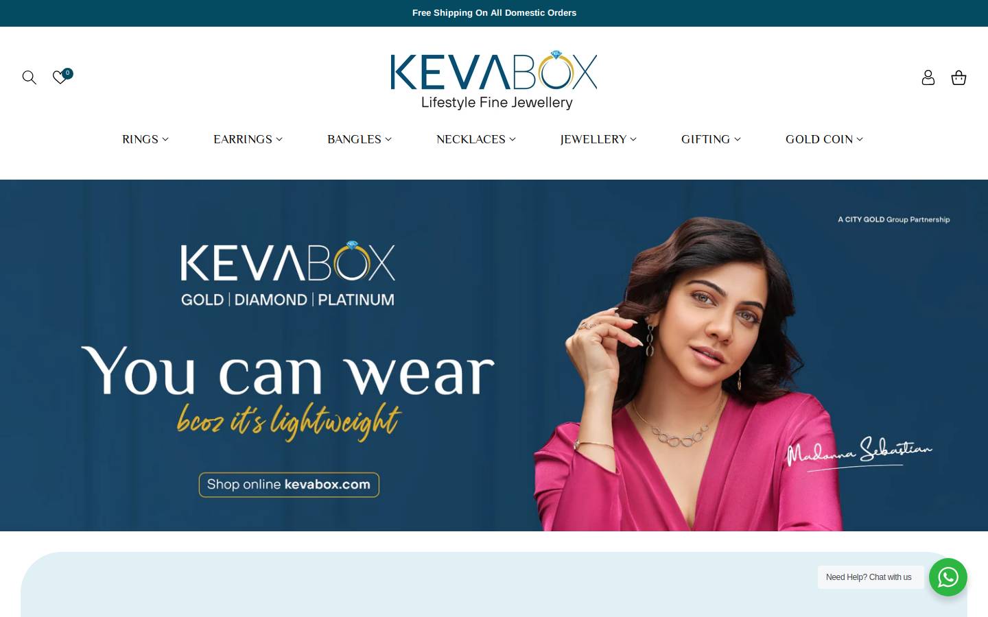kevabox.com homepage screenshot