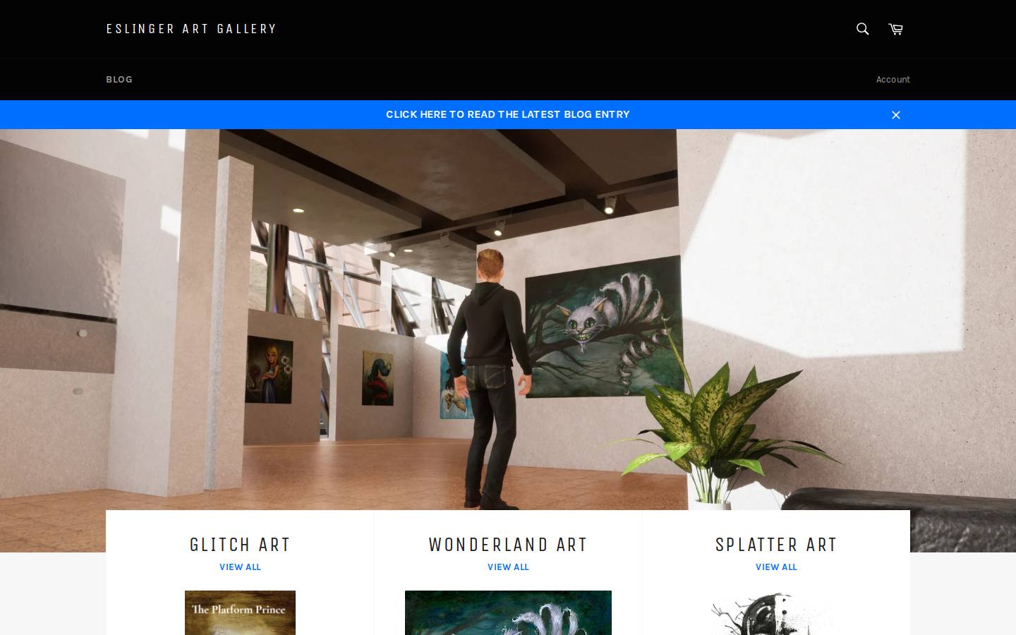 kevineslinger.com homepage screenshot