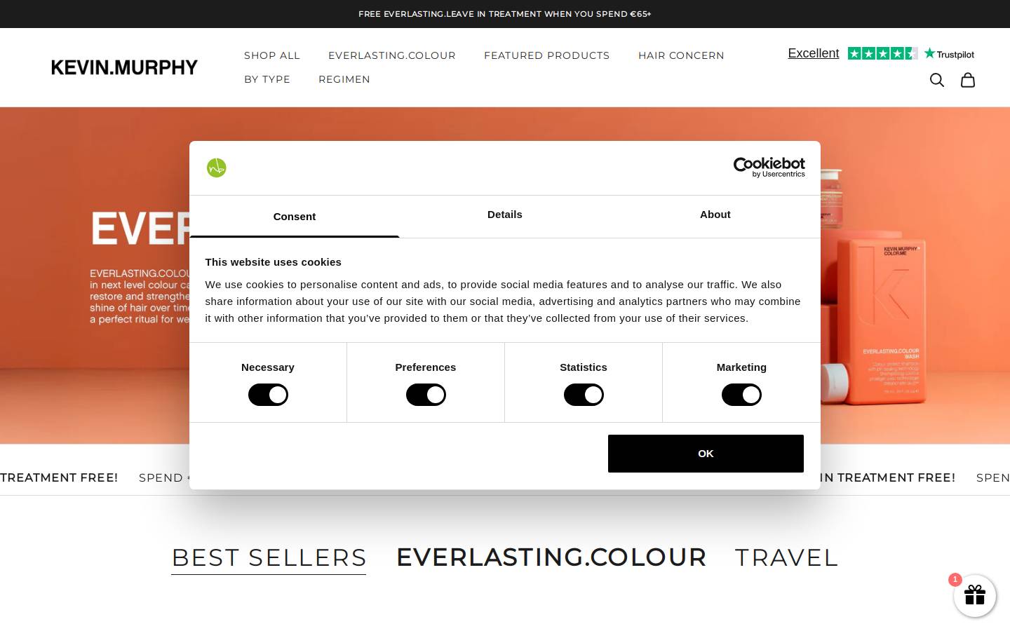 kevinmurphystore.ie homepage screenshot