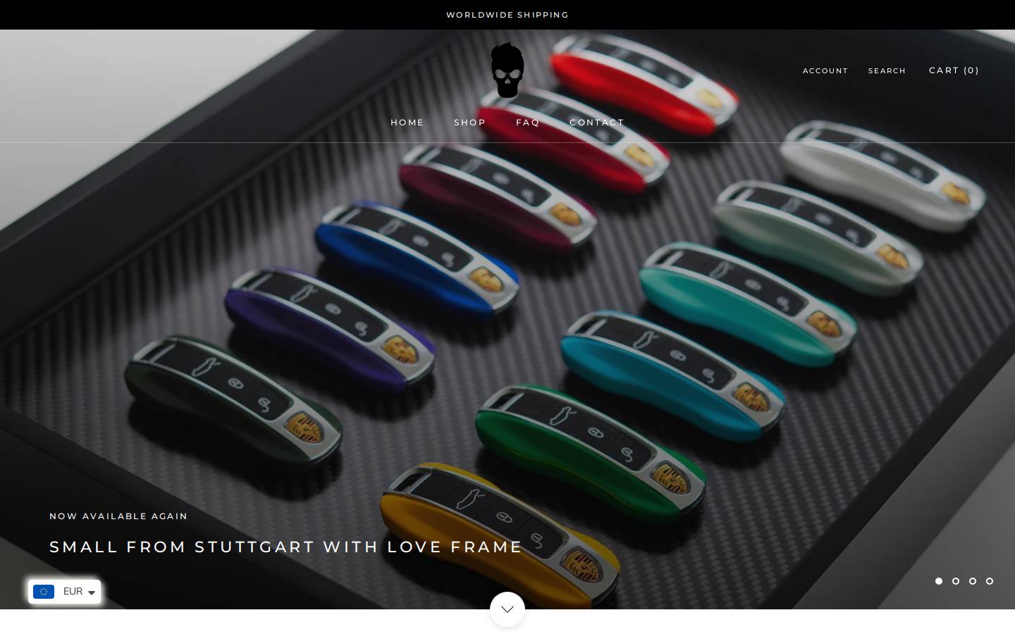 Kevve Inc homepage screenshot