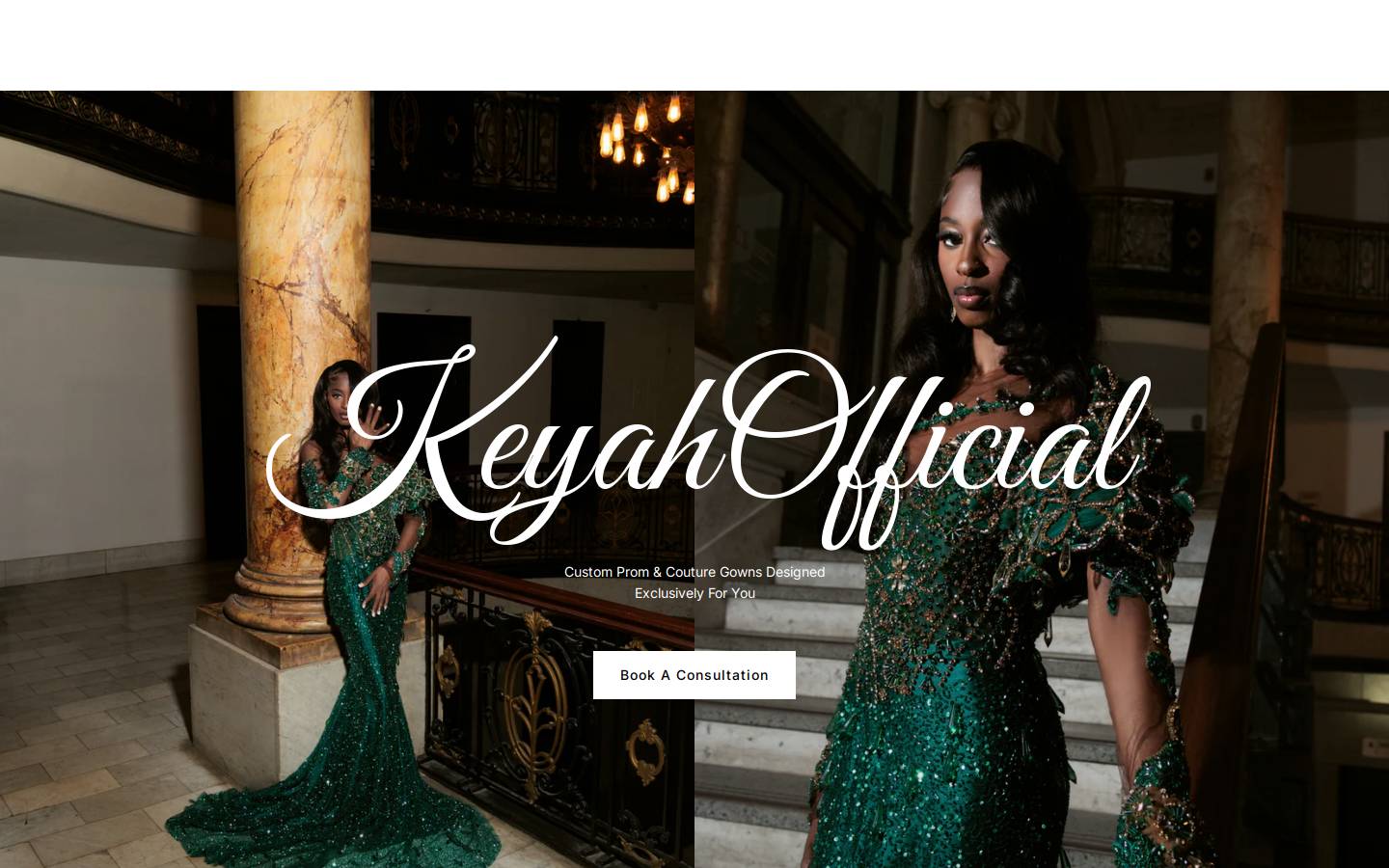 keyahofficial.com homepage screenshot