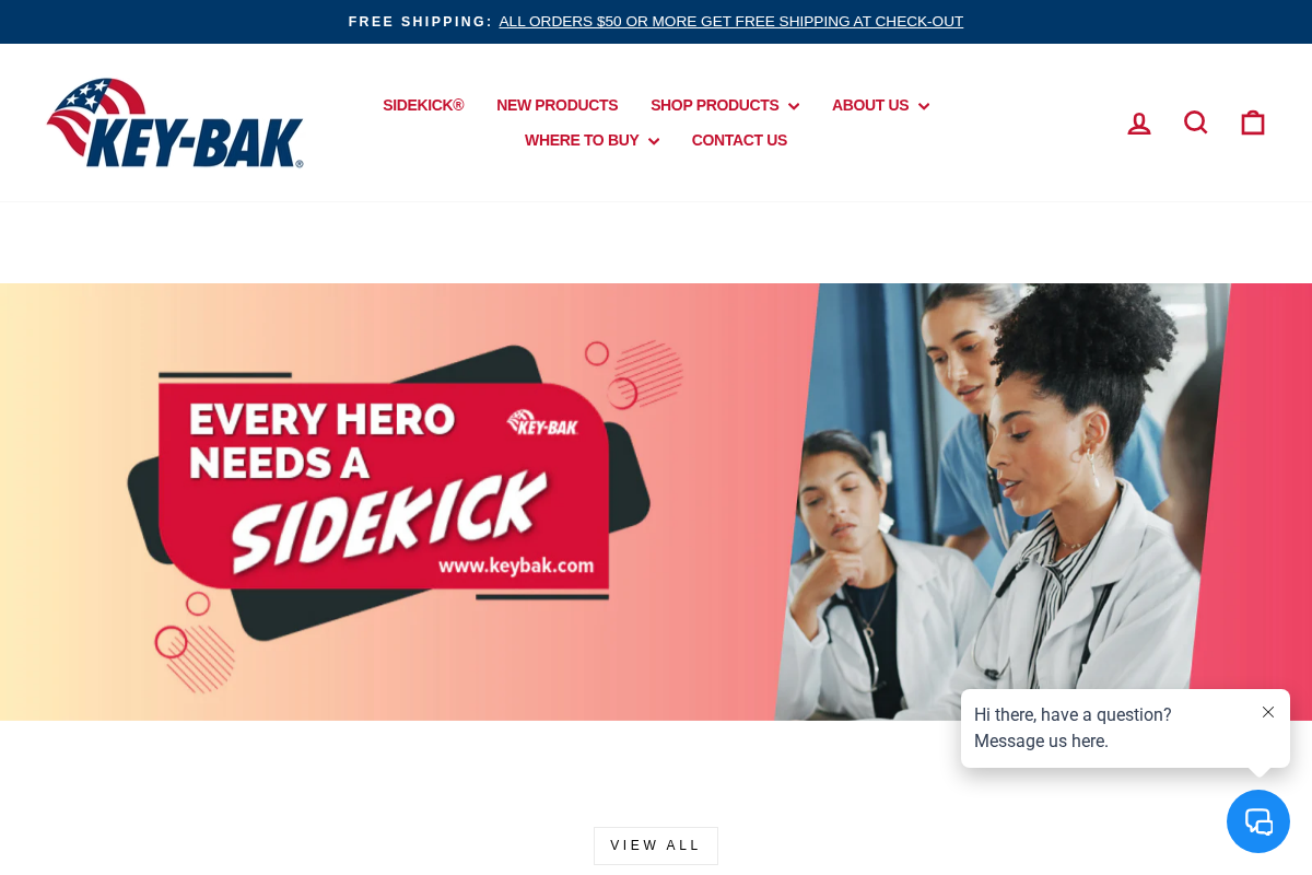 KEY-BAK homepage screenshot