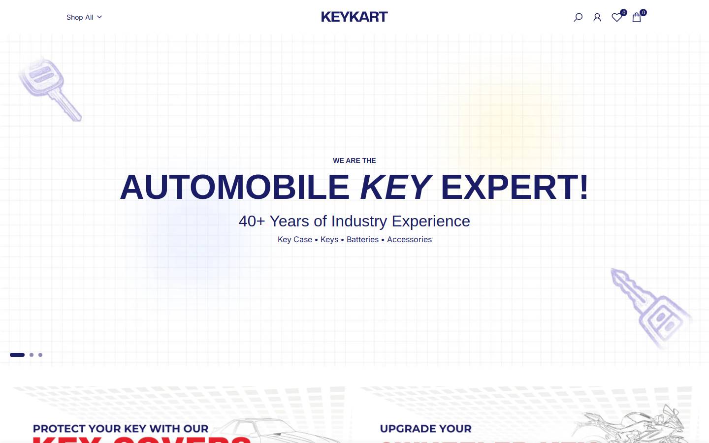 keykart.in homepage screenshot
