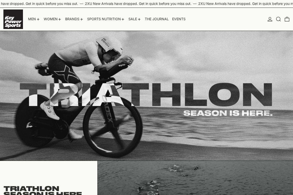Key Power Sports homepage screenshot