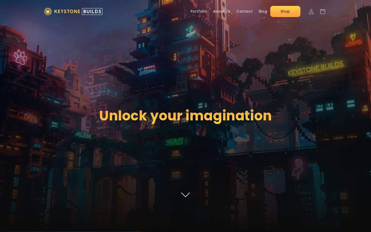 keystonebuilds.net homepage screenshot