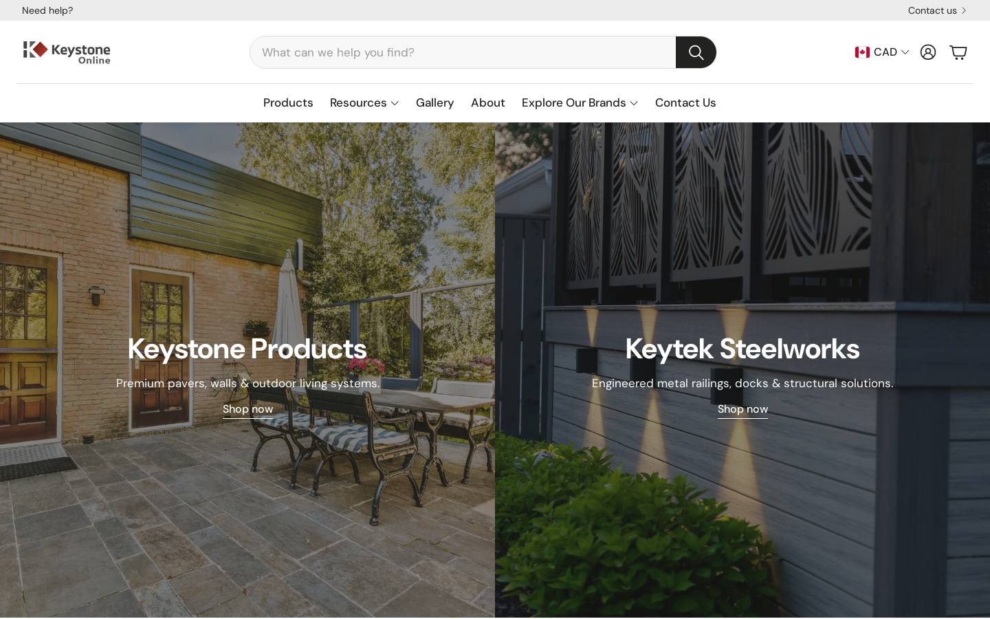 keystoneonline.ca homepage screenshot