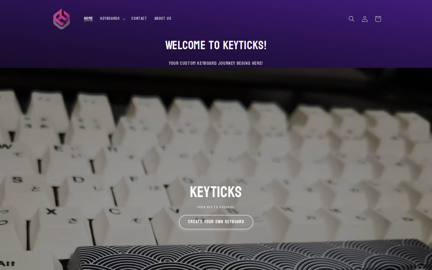 keyticks.ca homepage screenshot