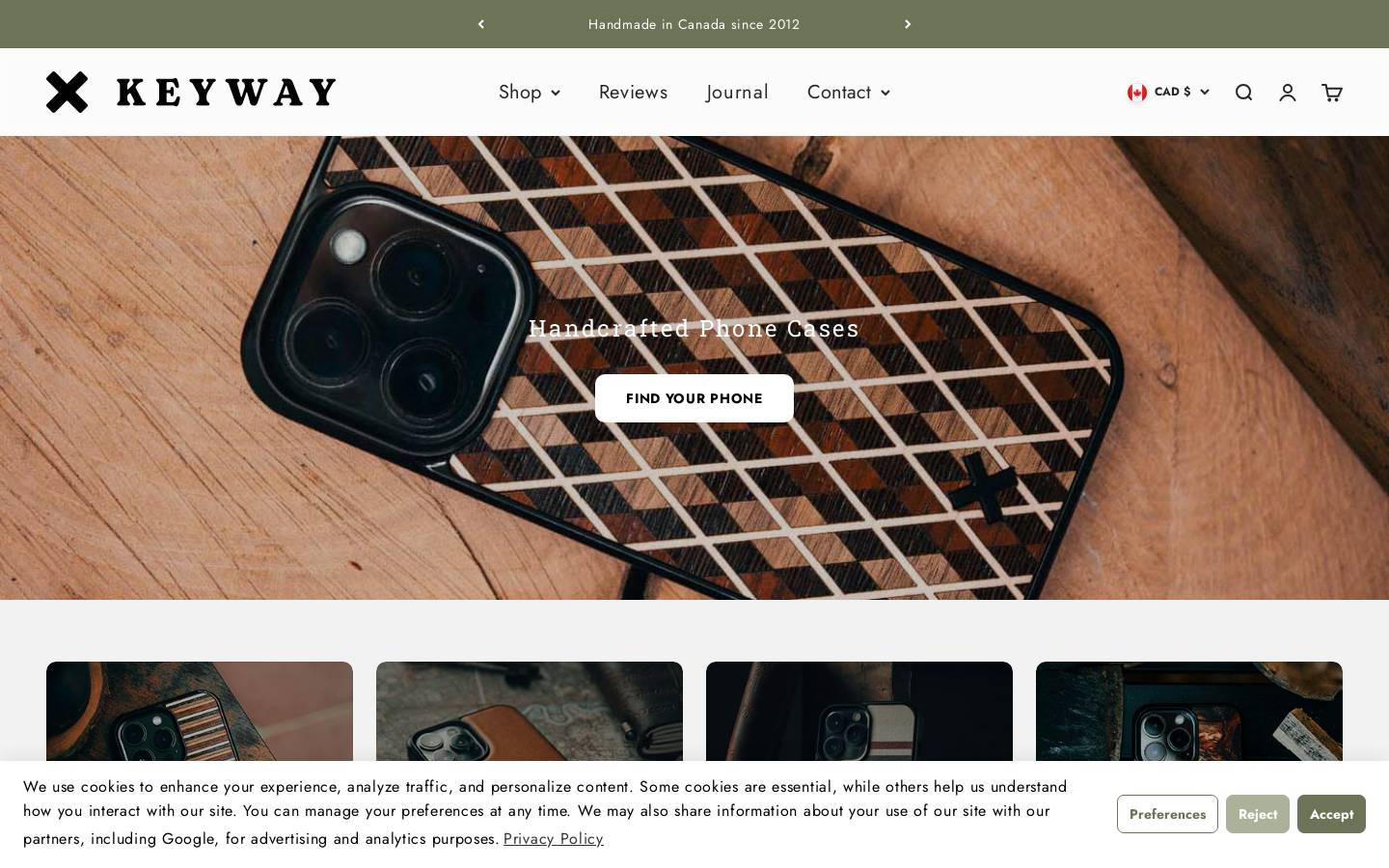 keywaydesigns.com homepage screenshot