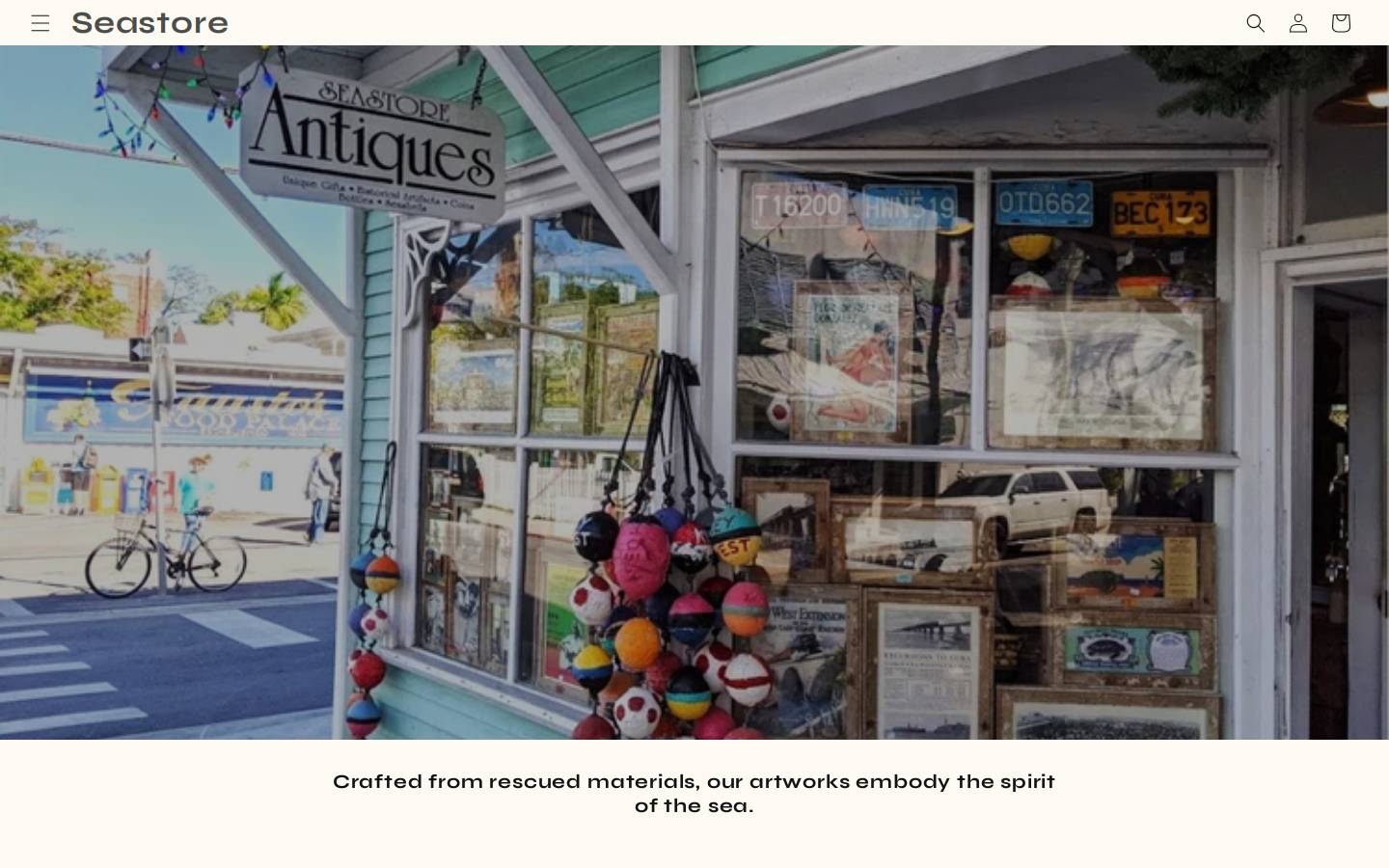 keywestseastore.com homepage screenshot