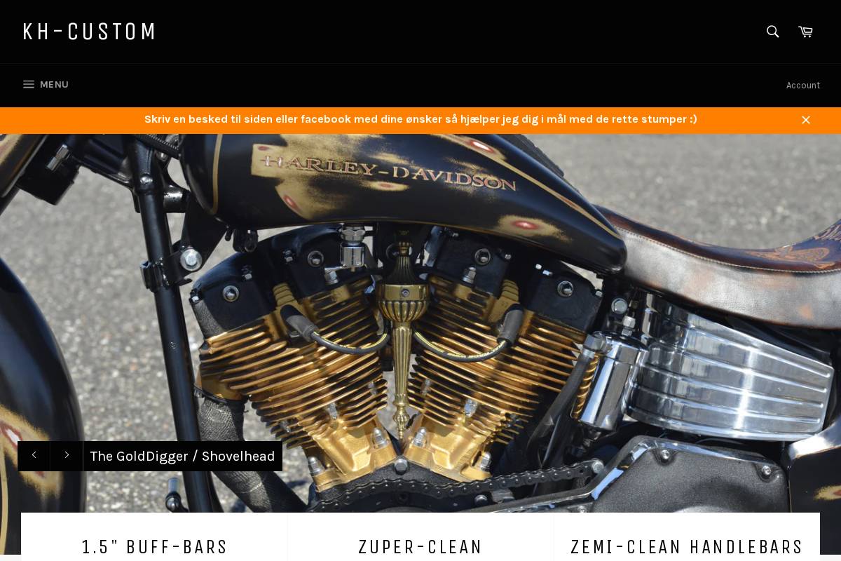 KH Custom homepage screenshot