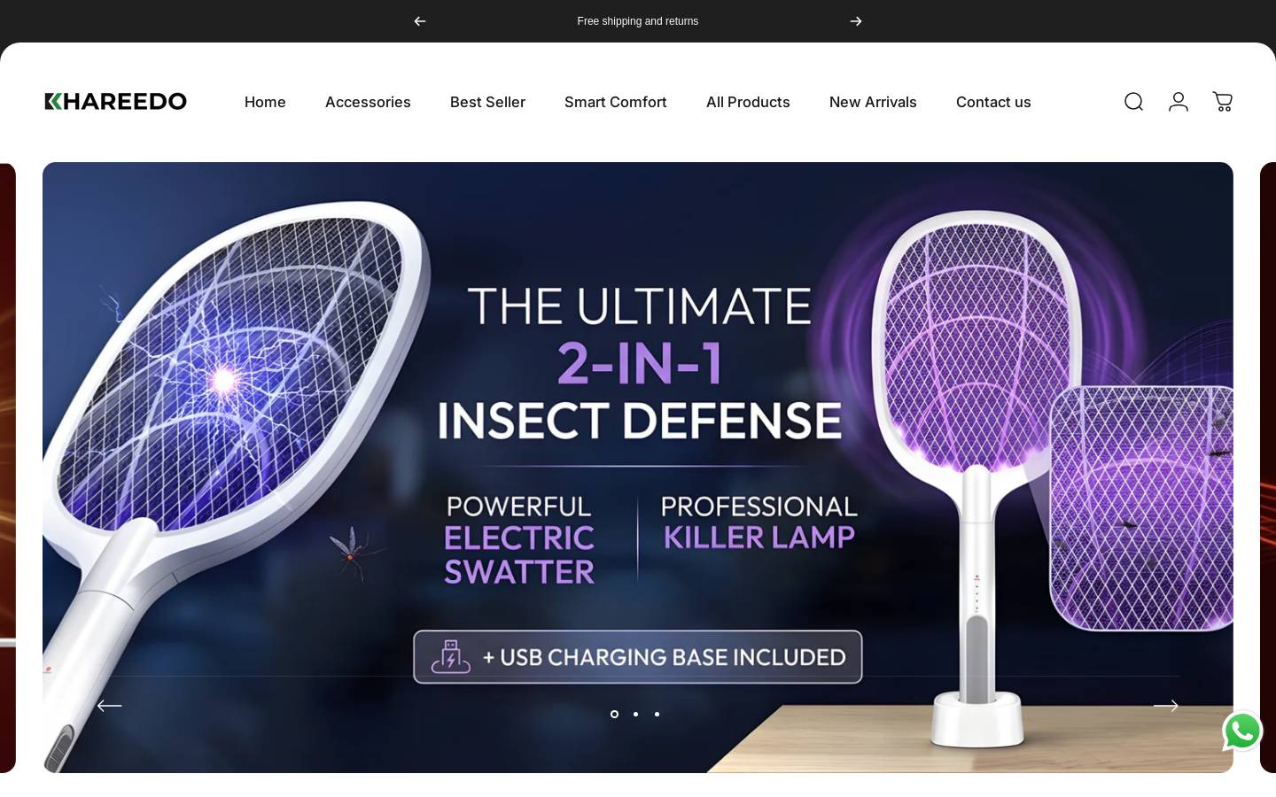 khareedo.net homepage screenshot
