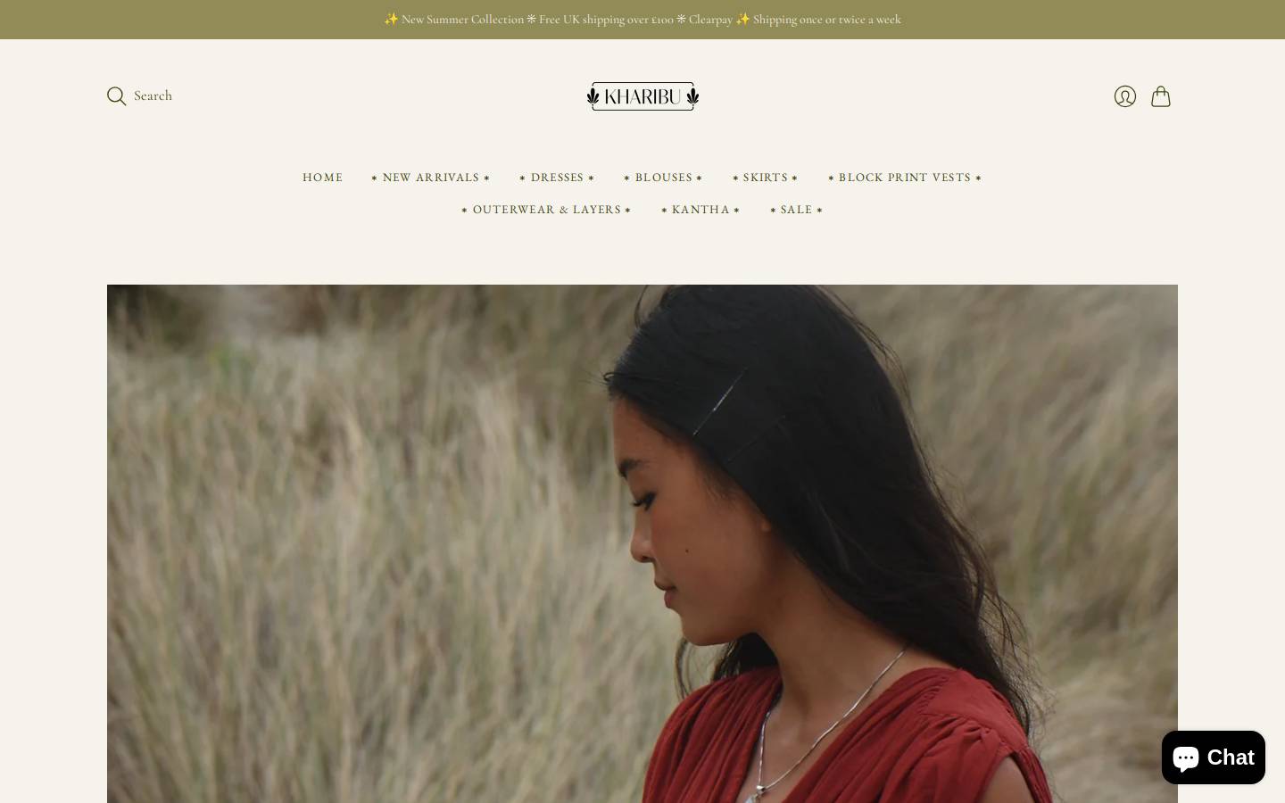 kharibu.com homepage screenshot