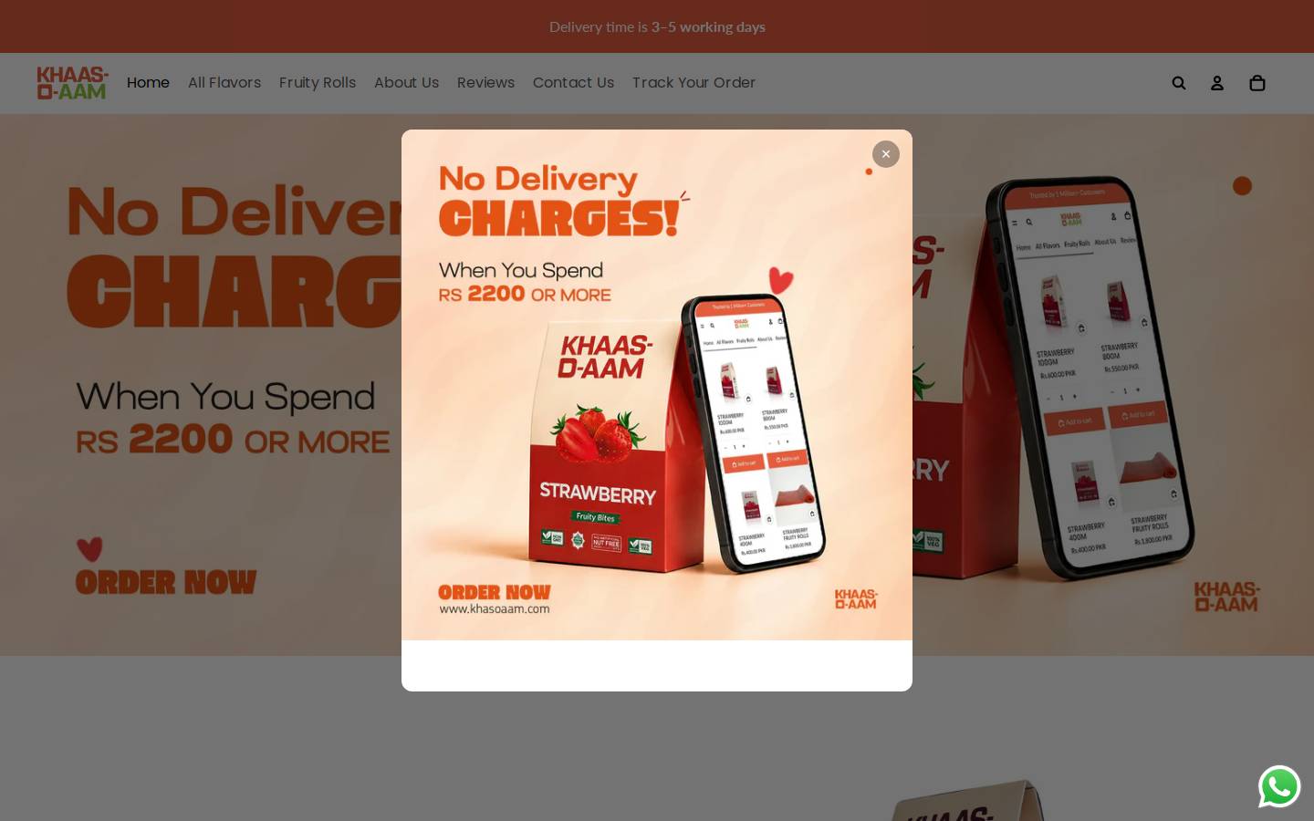 khasoaam.com homepage screenshot