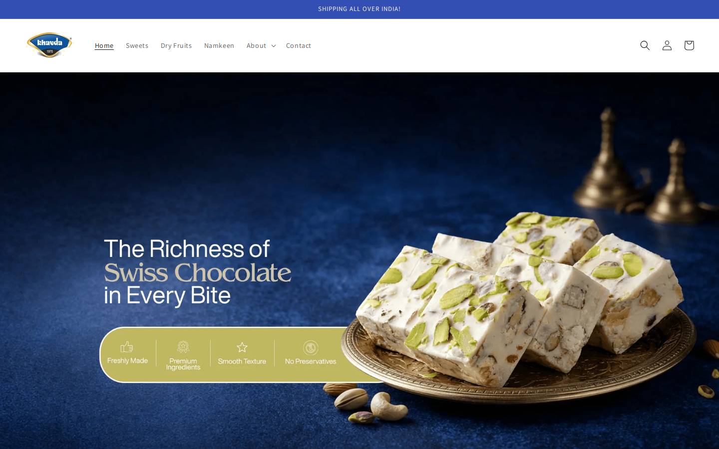 khavda.com homepage screenshot