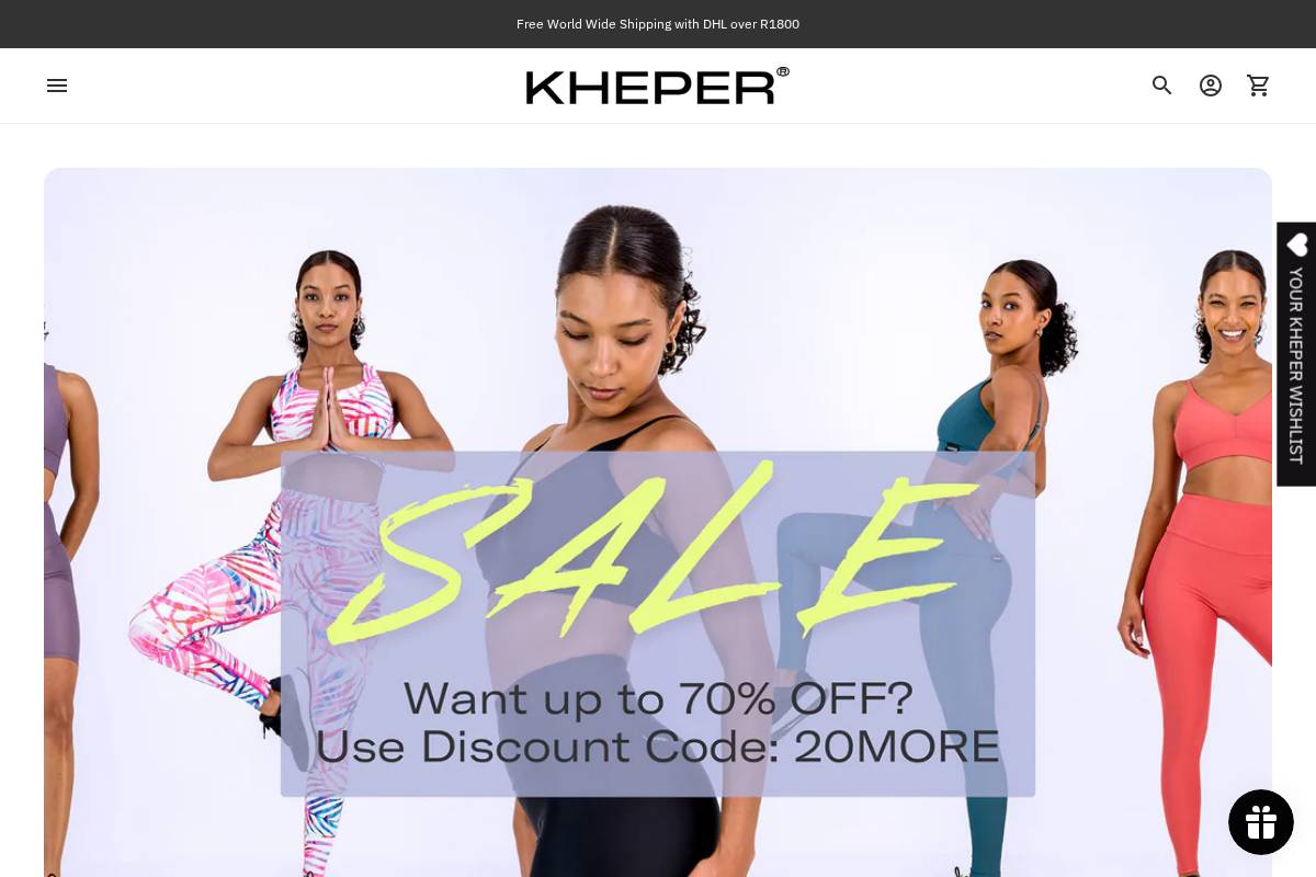 kheper.co.za homepage screenshot