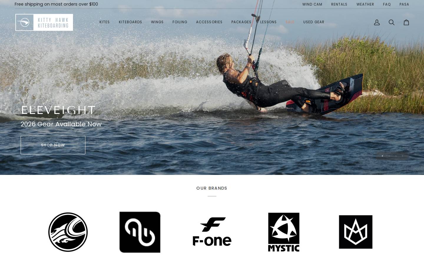khkkiteboarding.com homepage screenshot