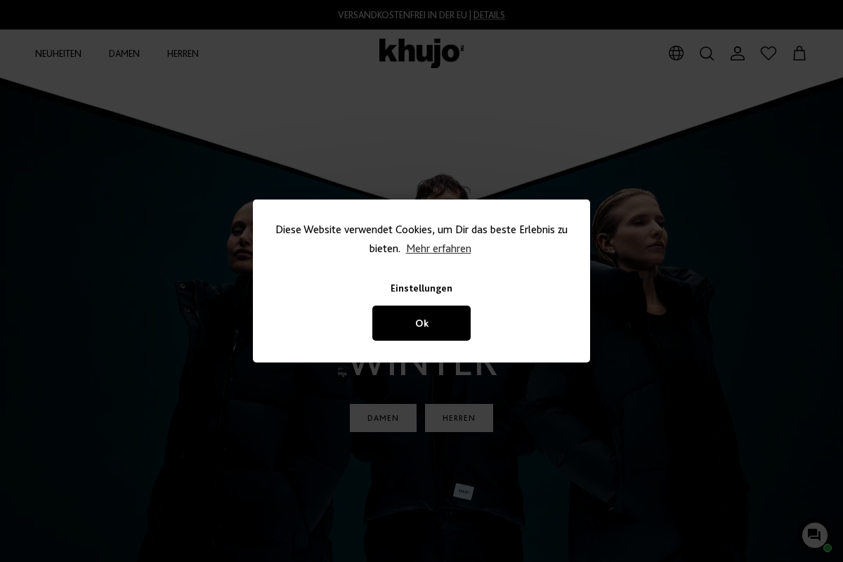KHUJO homepage screenshot