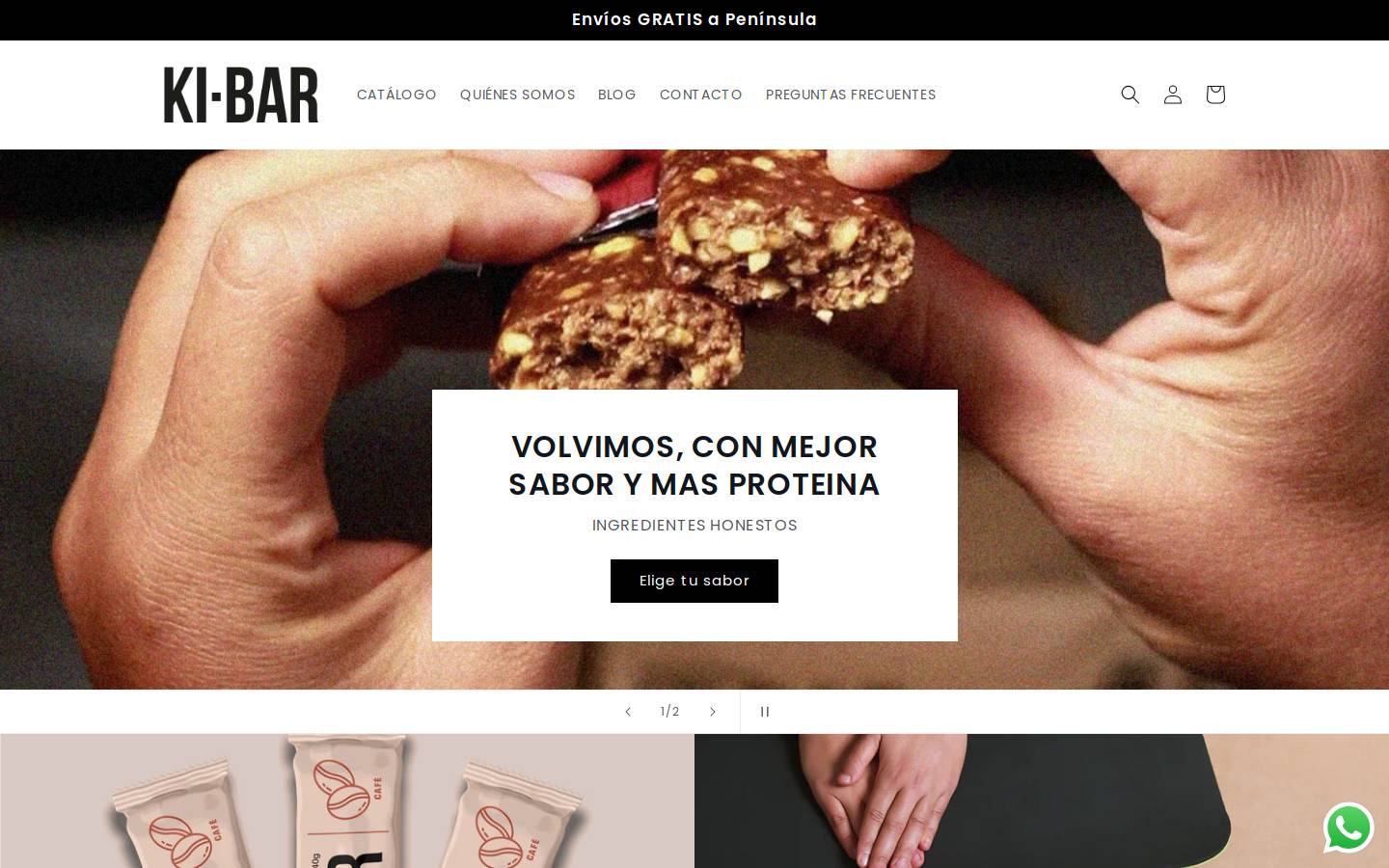 kibar.fit homepage screenshot