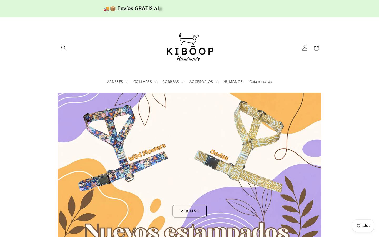 kiboopstore.com homepage screenshot
