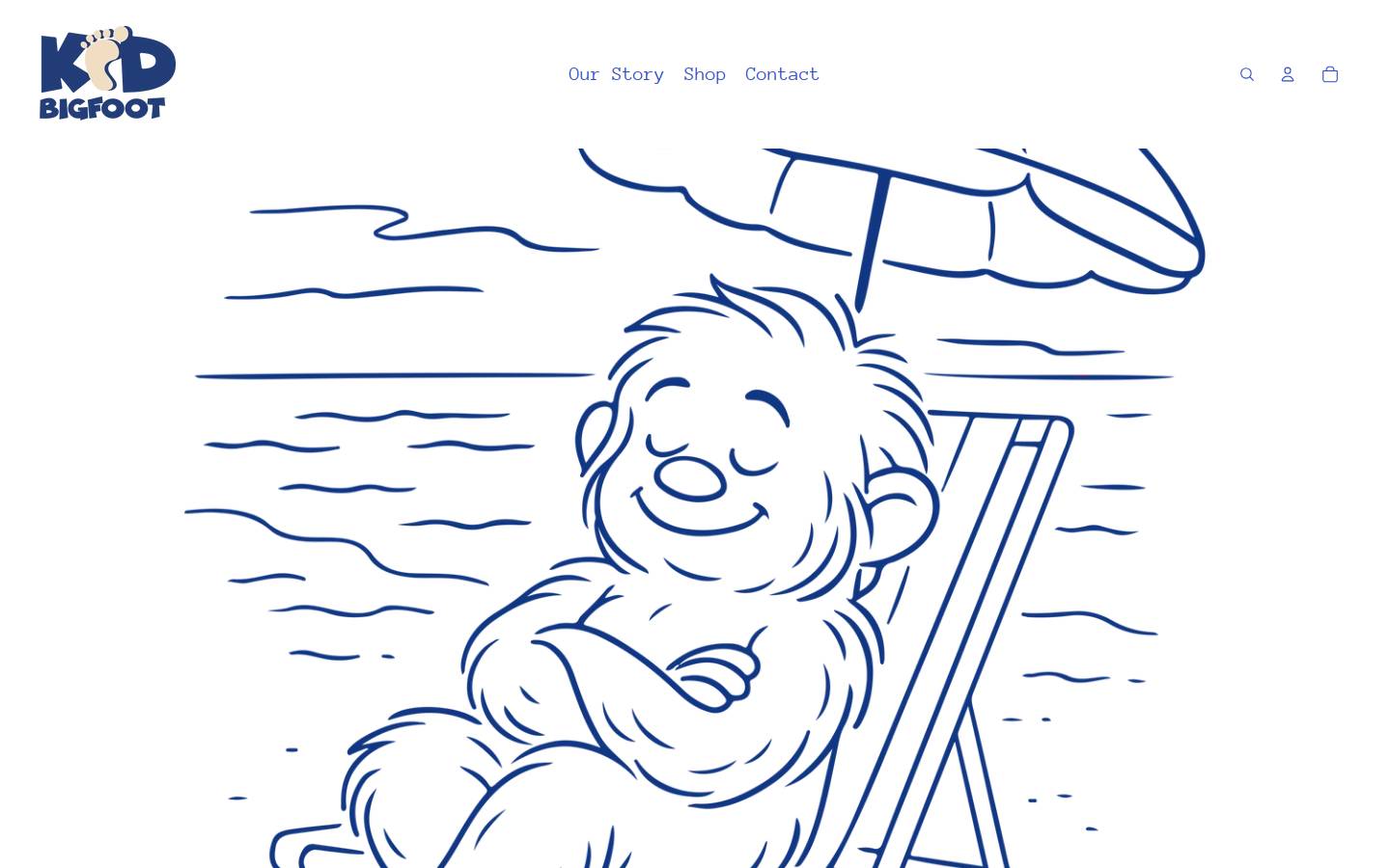 kidbigfoot.com homepage screenshot