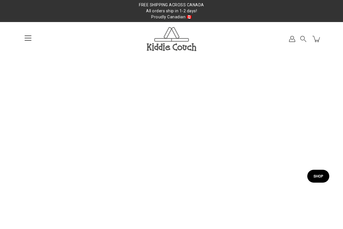 Kiddie Couch homepage screenshot