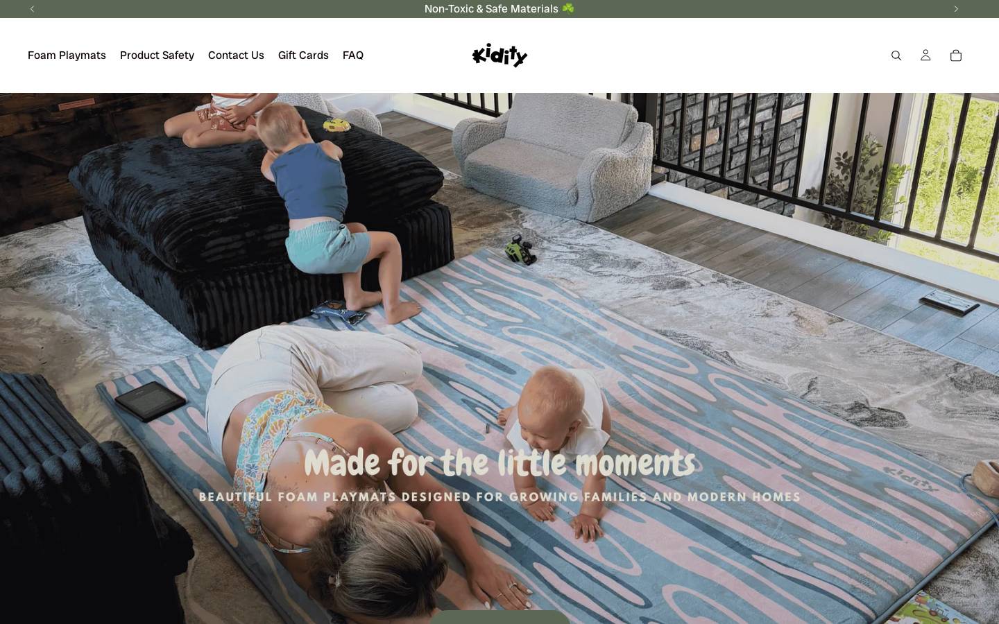 kidityhub.com homepage screenshot