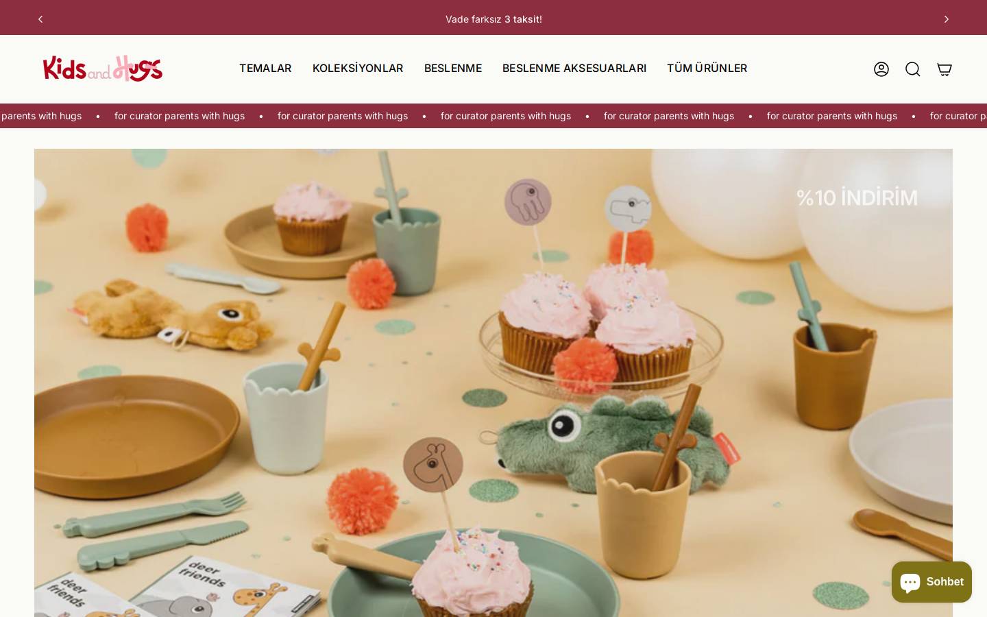 kidsandhugs.com homepage screenshot