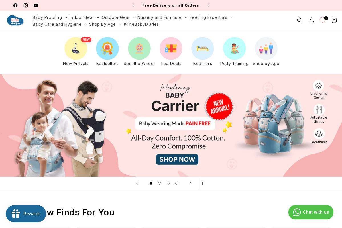 Kids Station homepage screenshot