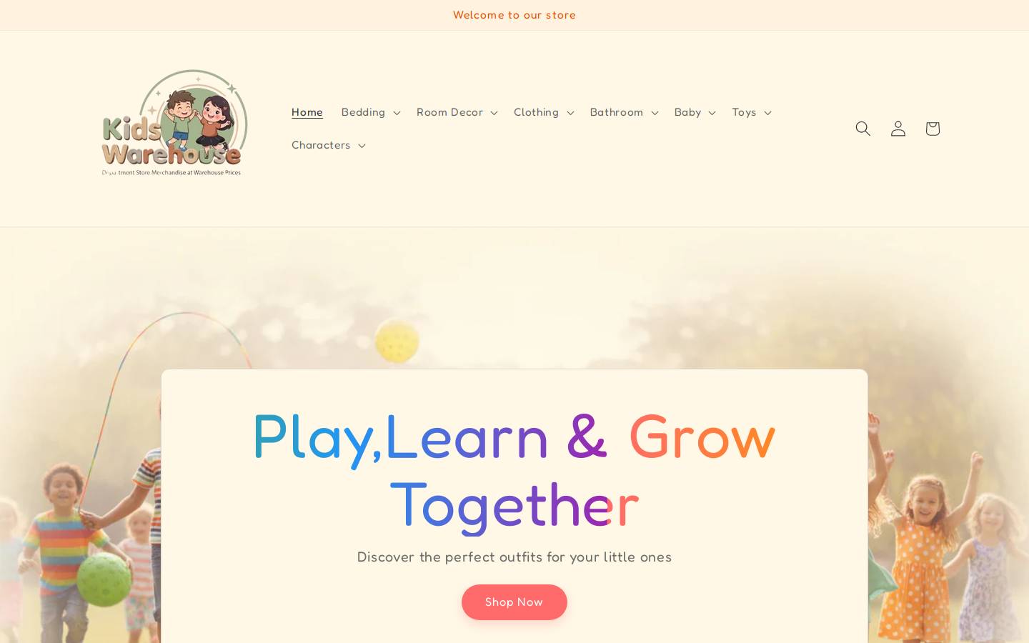 kidswhs.com homepage screenshot