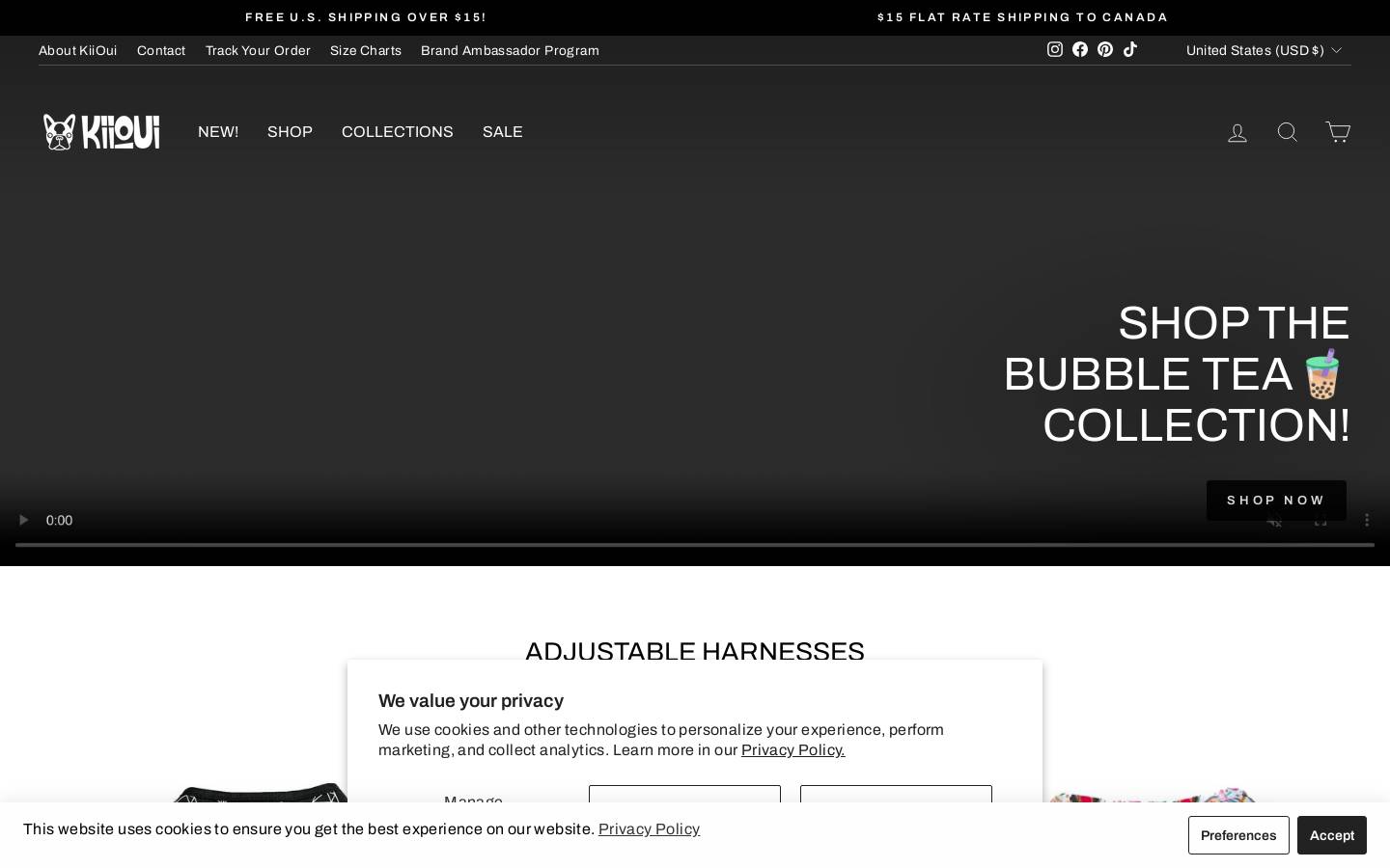 kiioui.com homepage screenshot