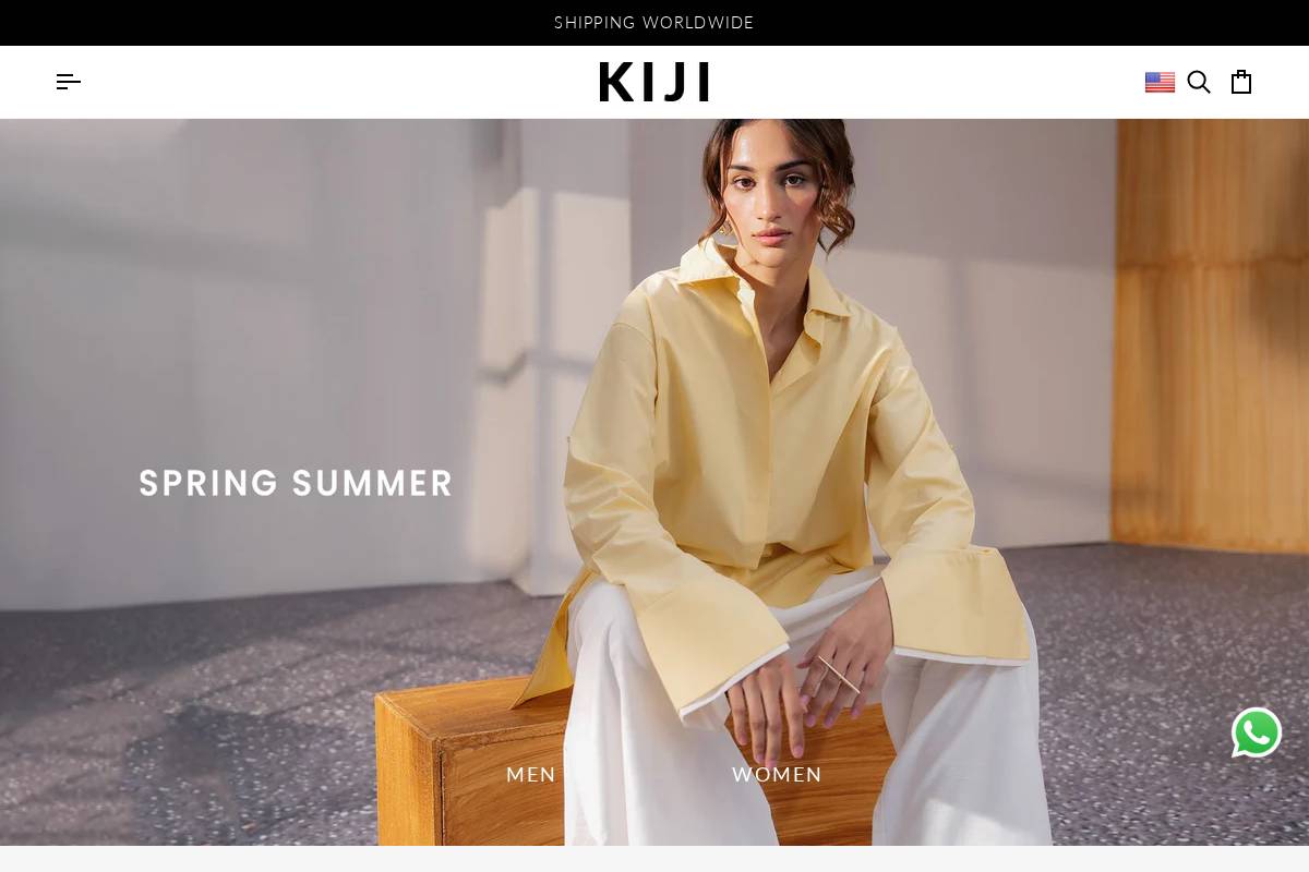 kijiretail.com homepage screenshot