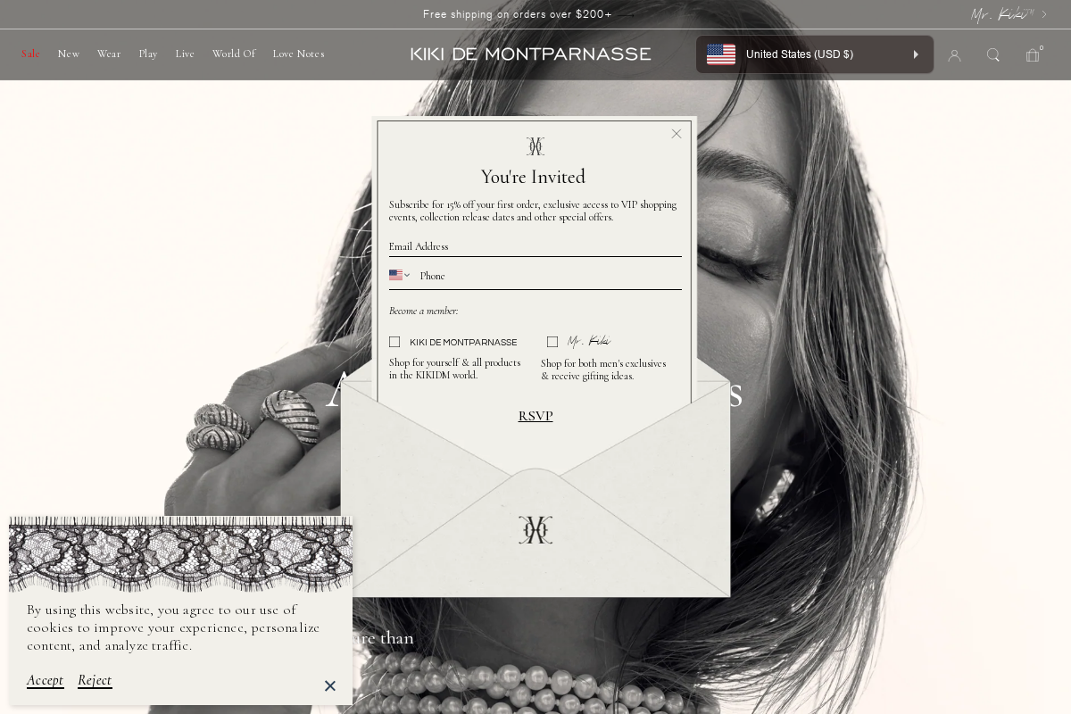kikidm.com homepage screenshot