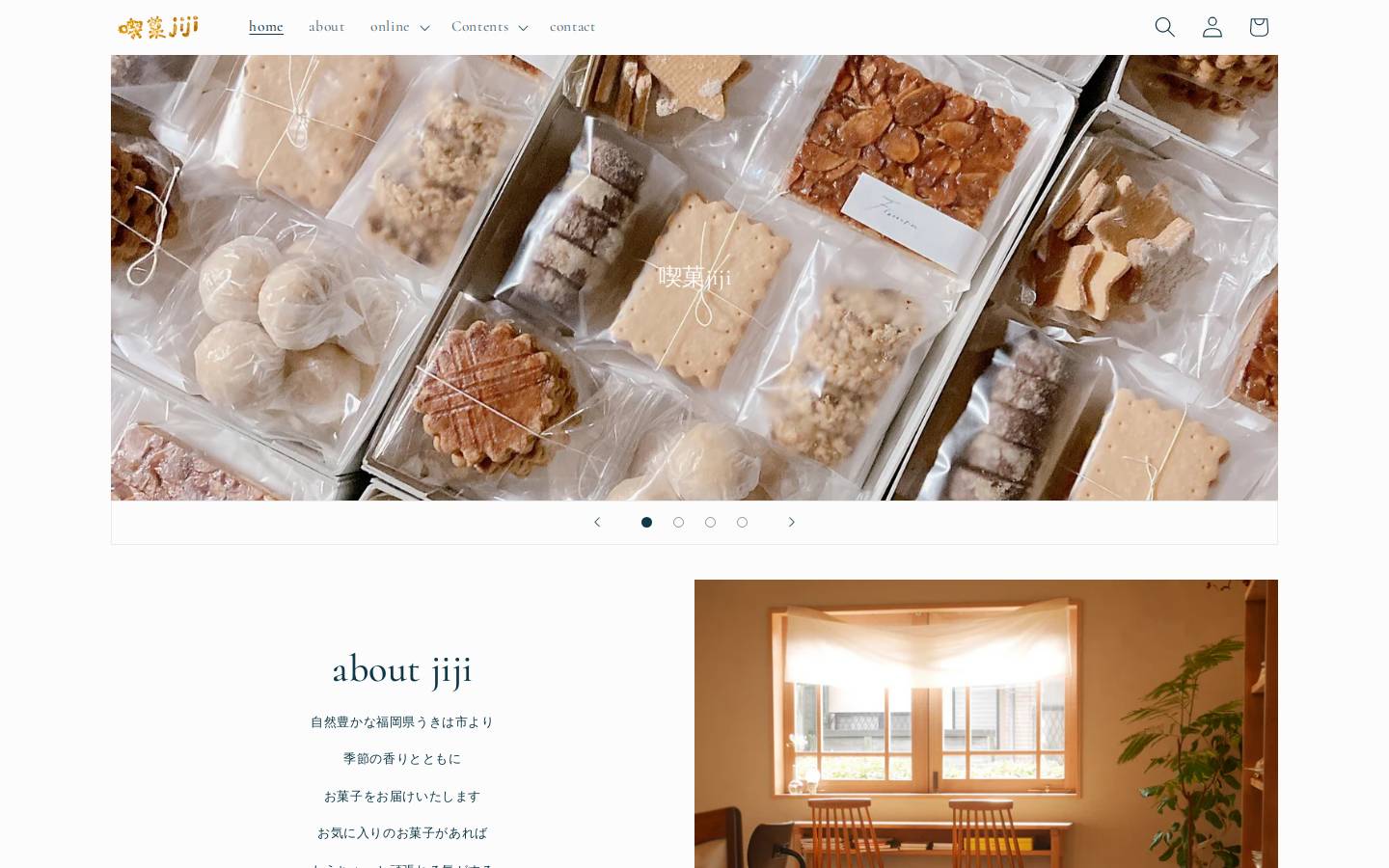 kikkajiji.com homepage screenshot