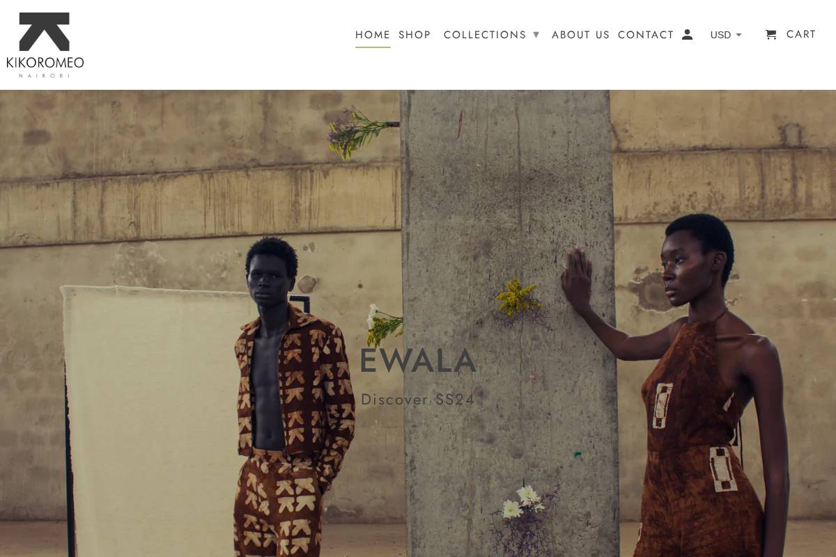 kikoromeo.com homepage screenshot