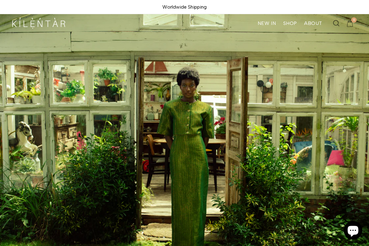 KÍLẸ̀ŃTÀR homepage screenshot