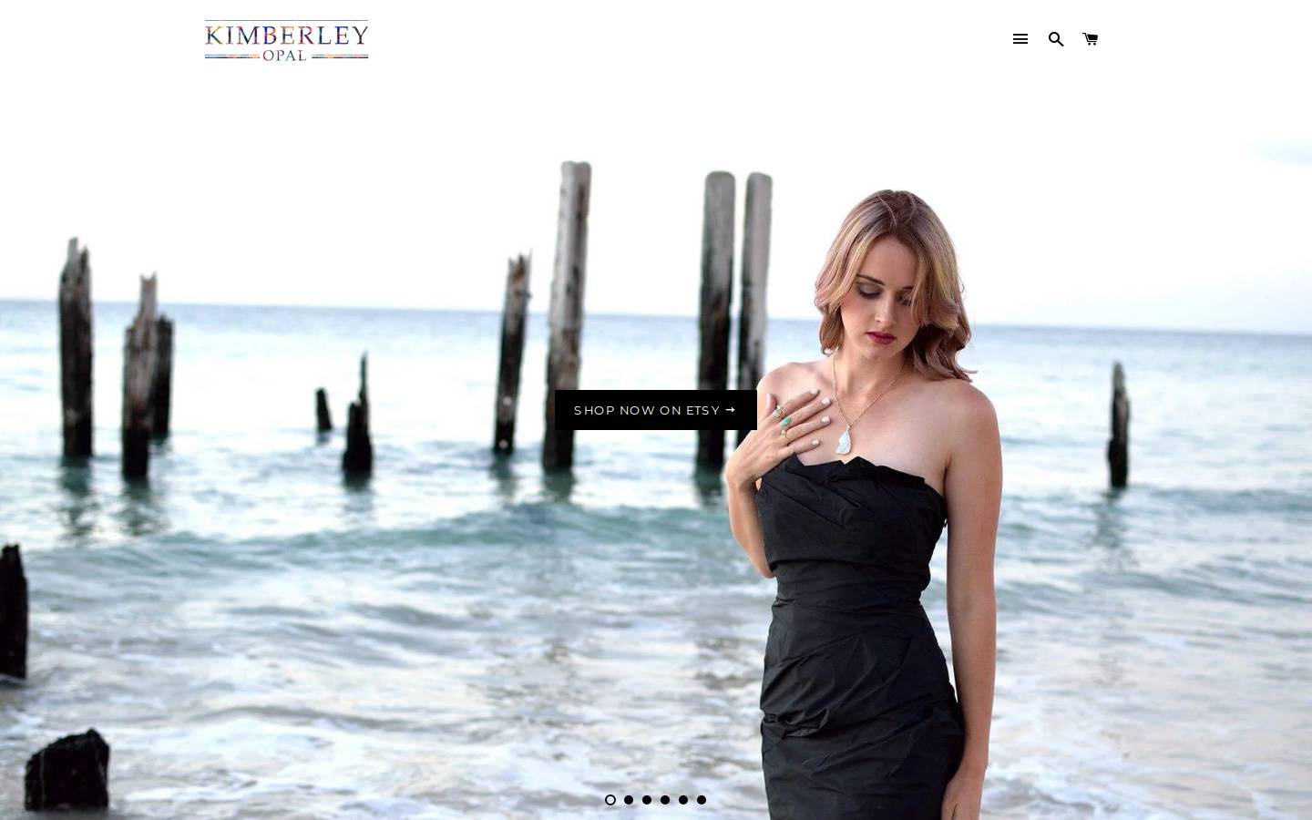 kimberleyopal.com homepage screenshot