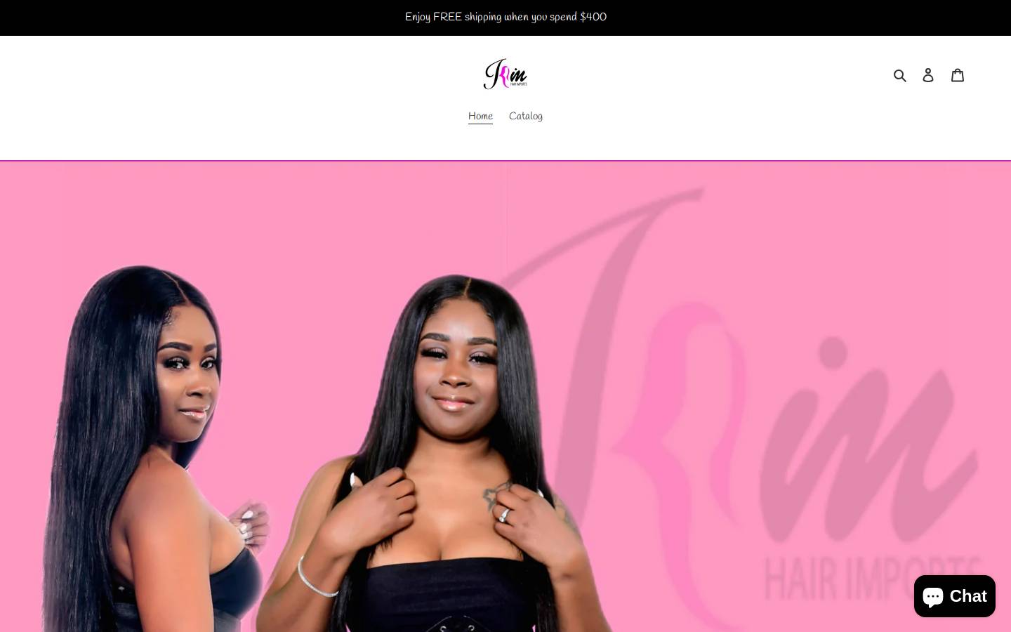 kimhairimports.com homepage screenshot
