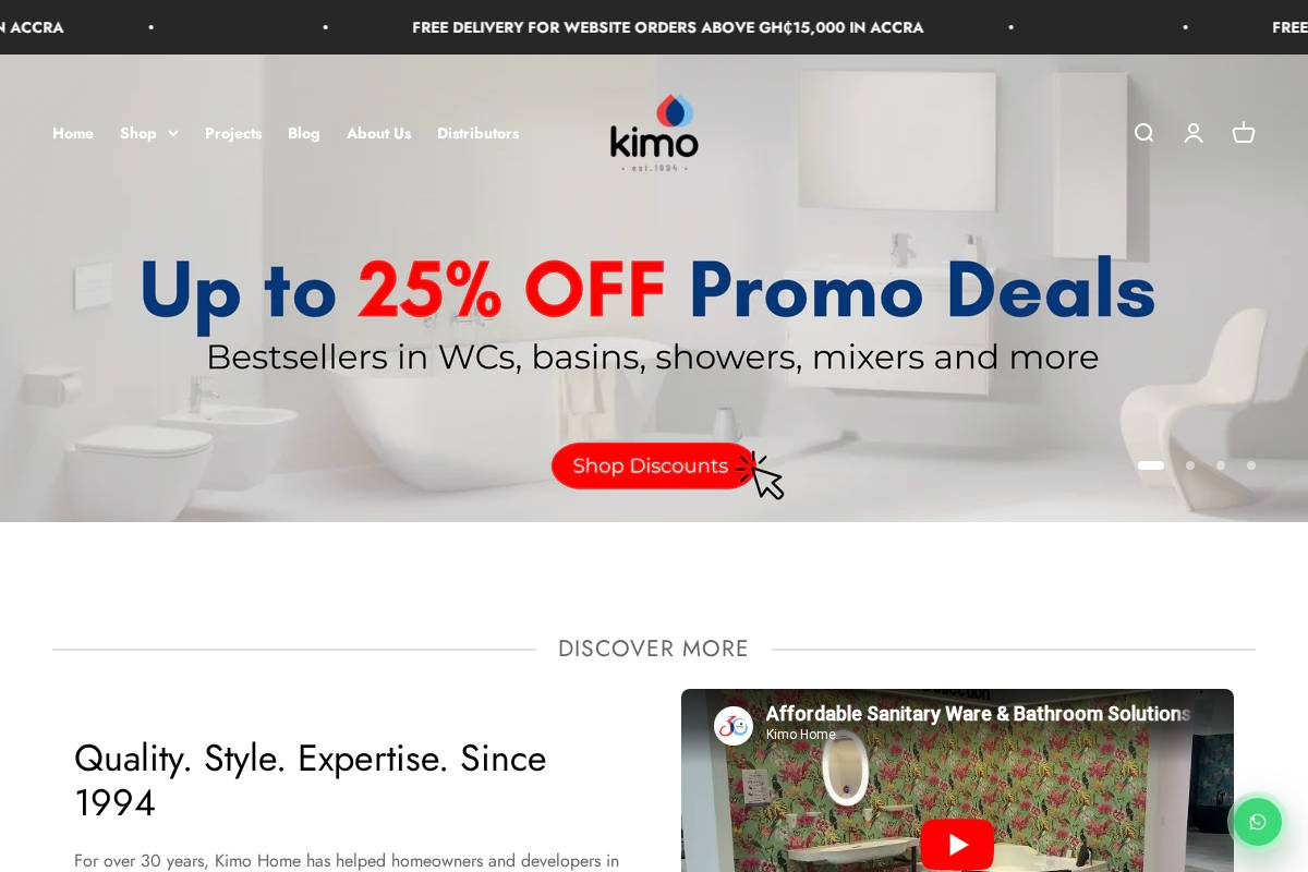 kimogroup.com homepage screenshot
