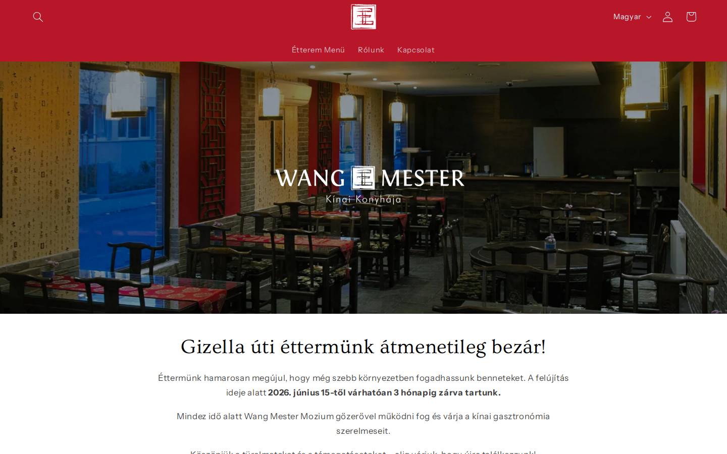 kinaikonyha.hu homepage screenshot