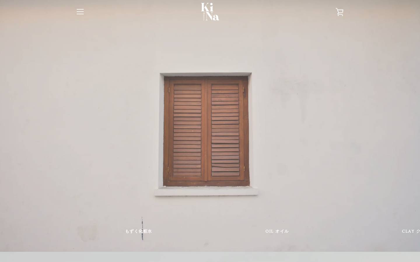 kinaokinawa.com homepage screenshot
