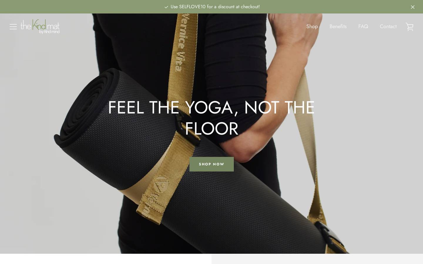 kindmat.com homepage screenshot