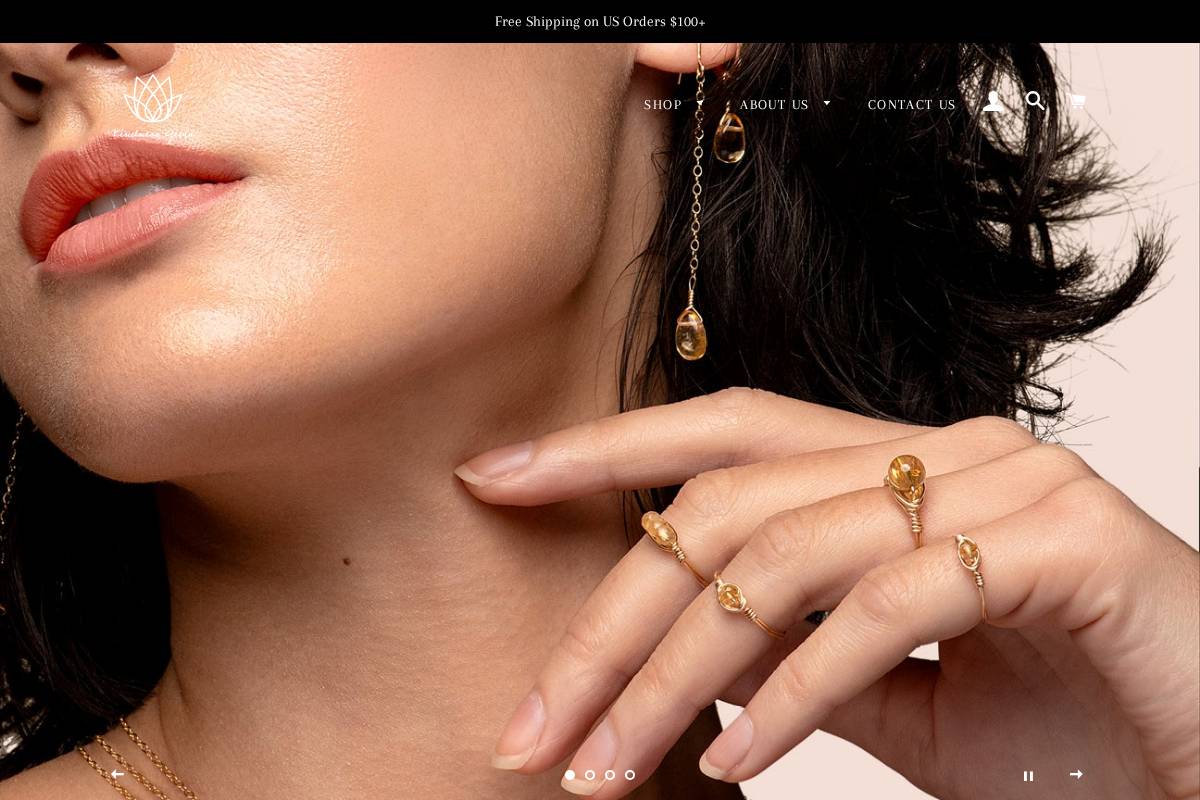 Kindness Gems homepage screenshot