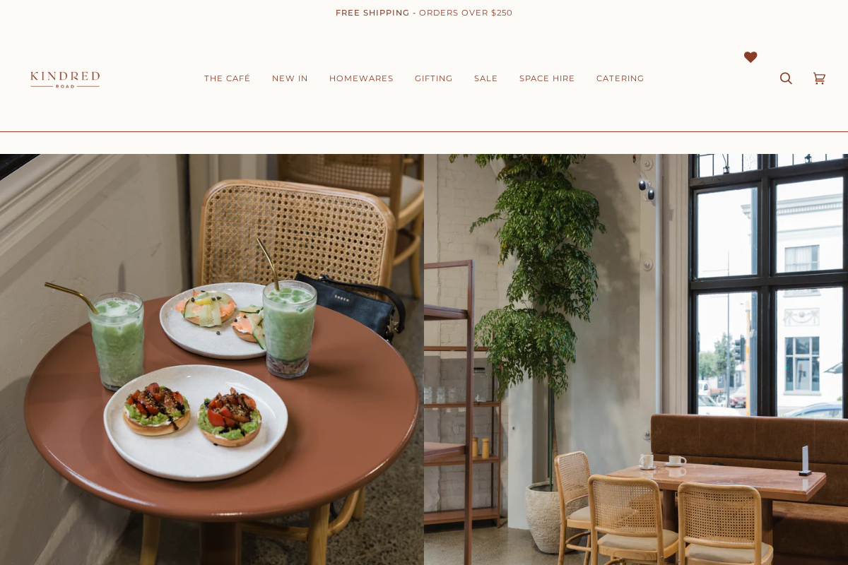 Kindred Road homepage screenshot