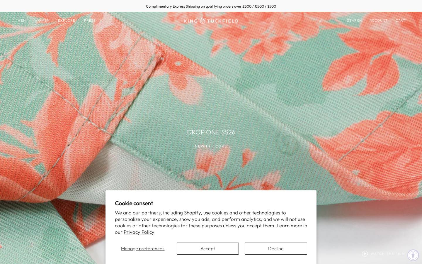 kingandtuckfield.com homepage screenshot