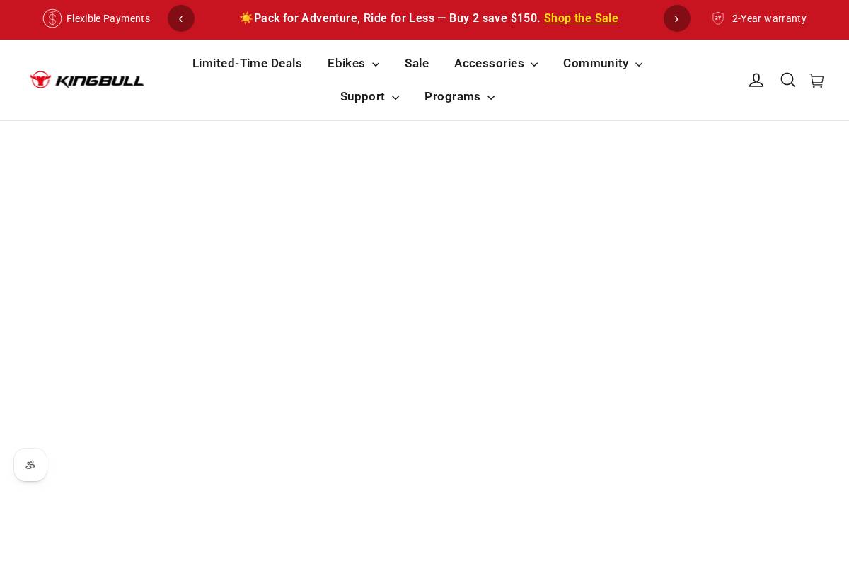 kingbullbike.com homepage screenshot